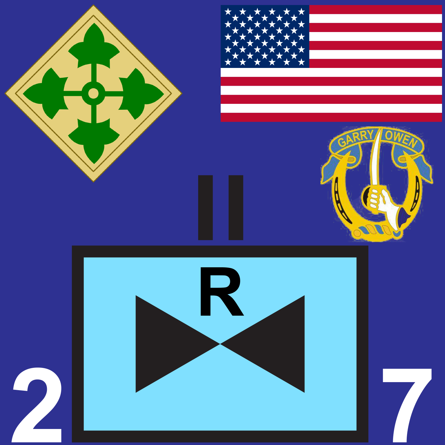BLU 2-7 CAV (R) short v1
